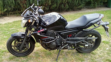 nauka jazdy na motocyklu - Turek