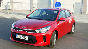 nauka jazdy na motocyklu - Turek